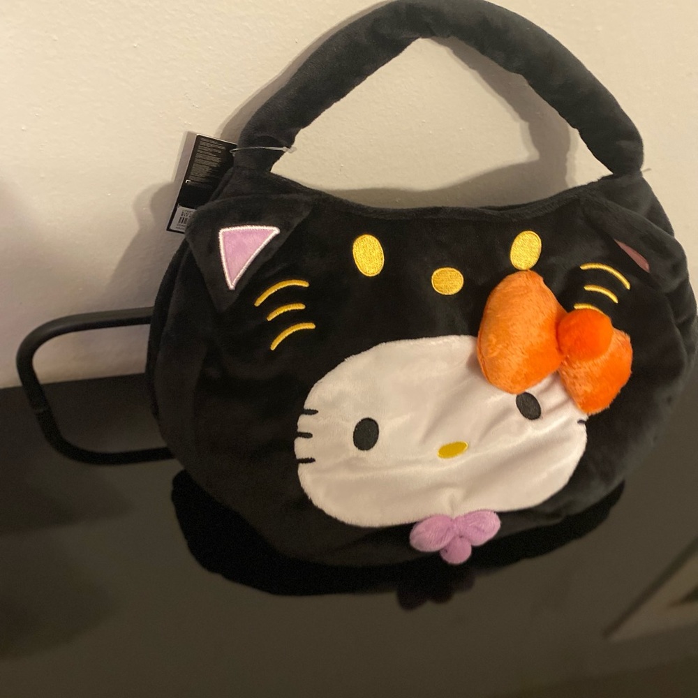Hello Kitty X Forever 21 Halloween Black Cat Plush Bag